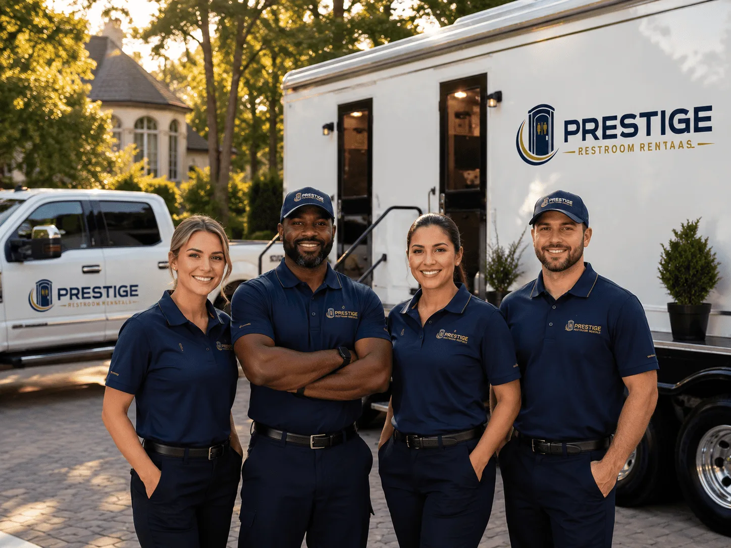 Trusted Luxury Portable Restrooms company in Lansing, NC
